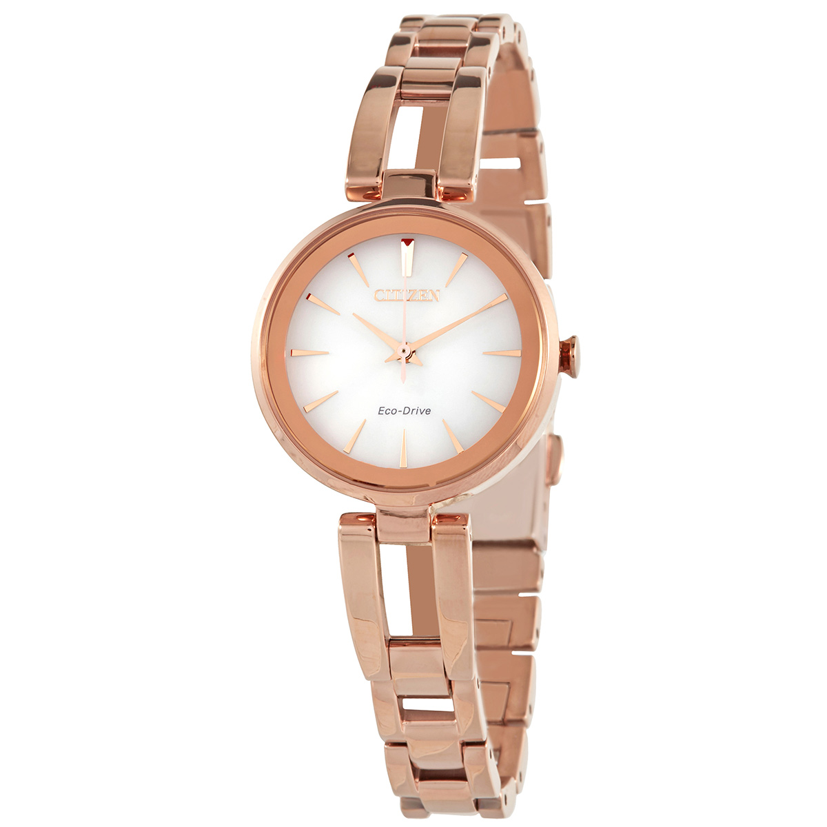 Citizen Eco-Drive White Dial Ladies Watch EM0639-81A