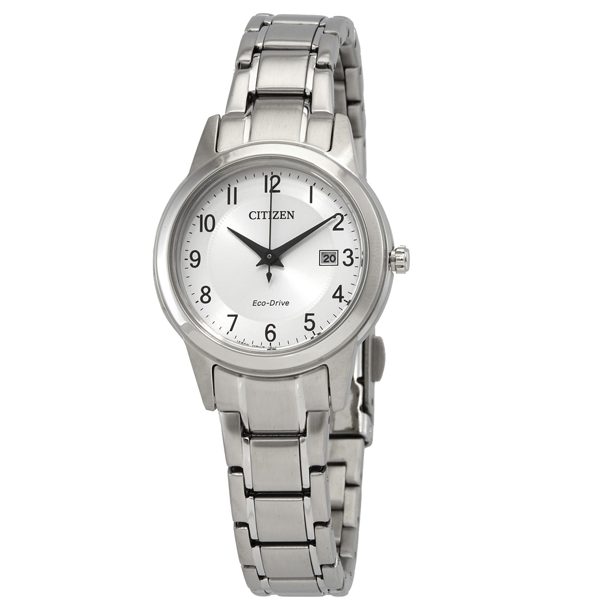 Citizen Eco-Drive White Dial Ladies Watch FE1081-59B