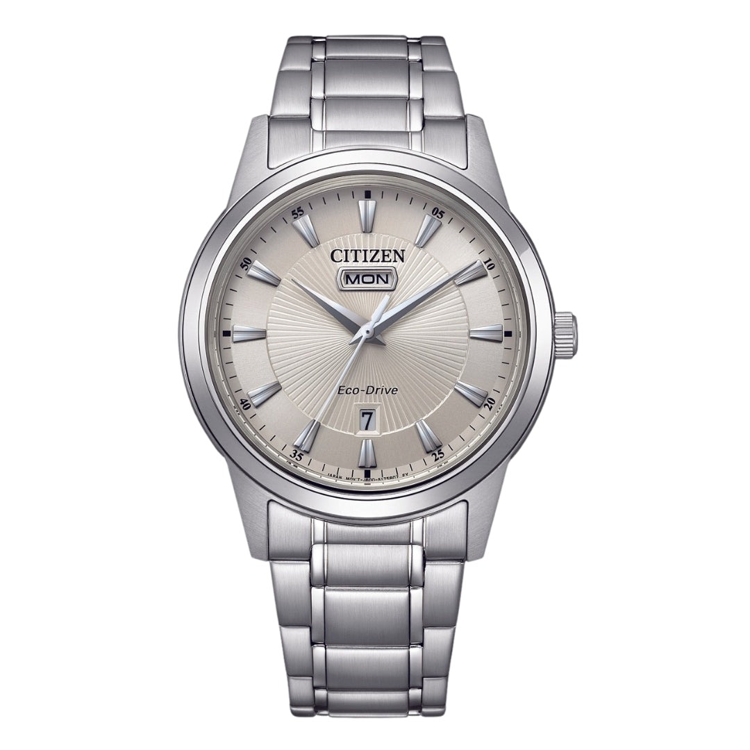 Citizen Eco-Drive White Dial Men's Watch AW0100-86B