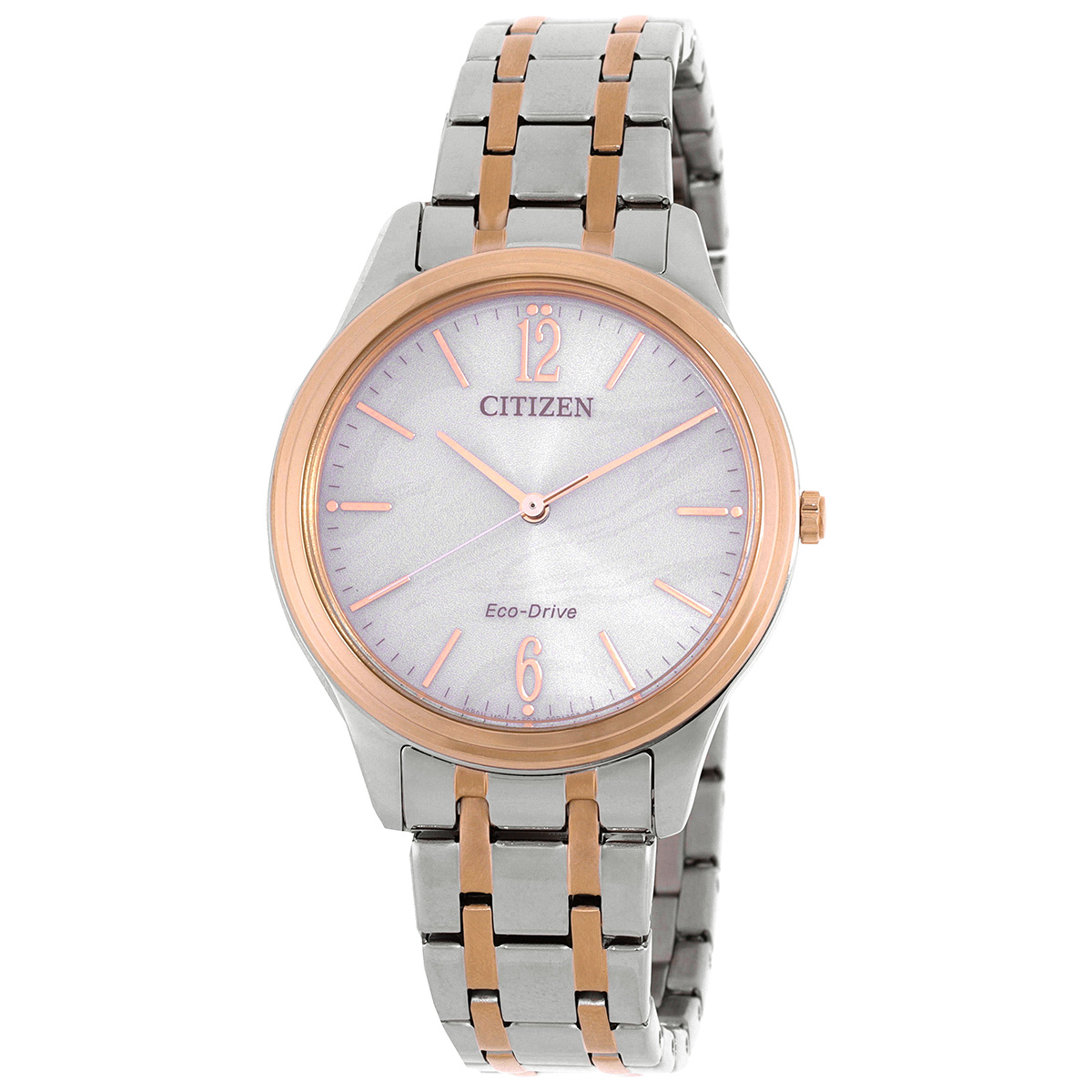 Citizen Elegance Eco-Drive White Dial Ladies Watch EM0416-78A