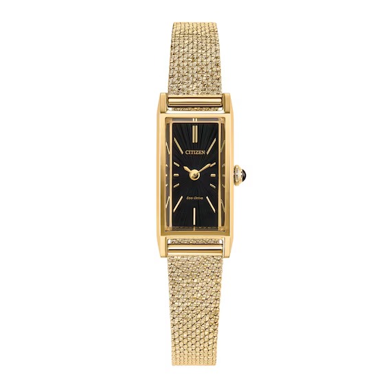 Citizen Fio Quartz Black Dial Ladies Watch EG7128-59E