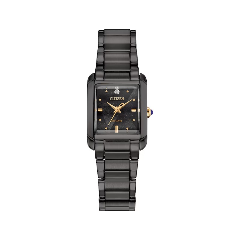 Citizen L Bianca Black Dial Ladies Watch EW5636-55E