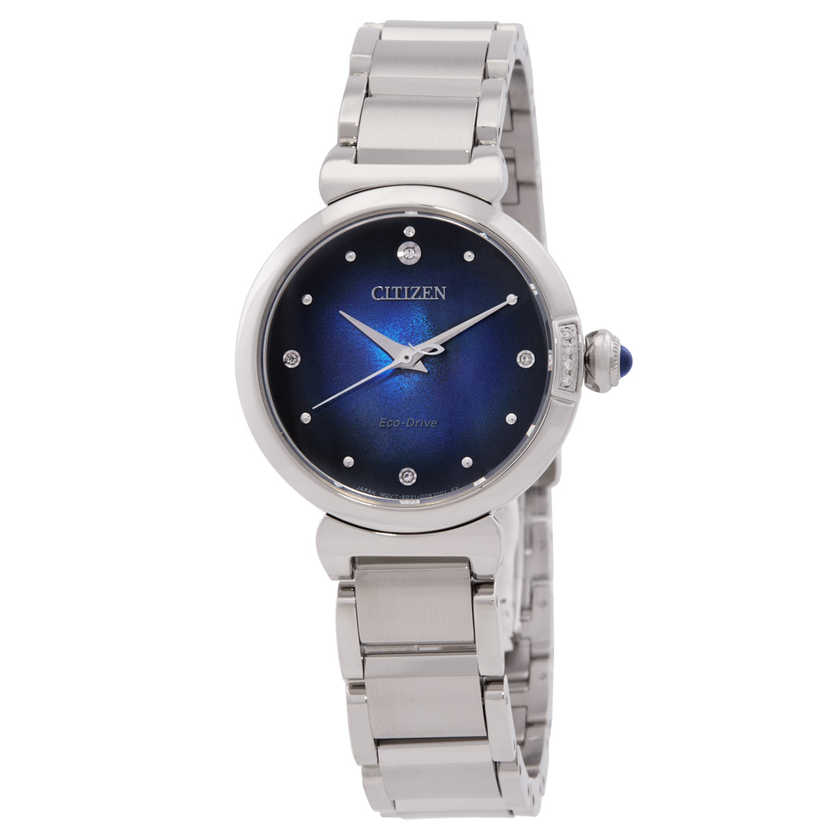 【新品未使用】EM1060-87L CITIZEN Citizen L Mae Eco-Drive Blue Dial Ladies Watch EM1060-87L