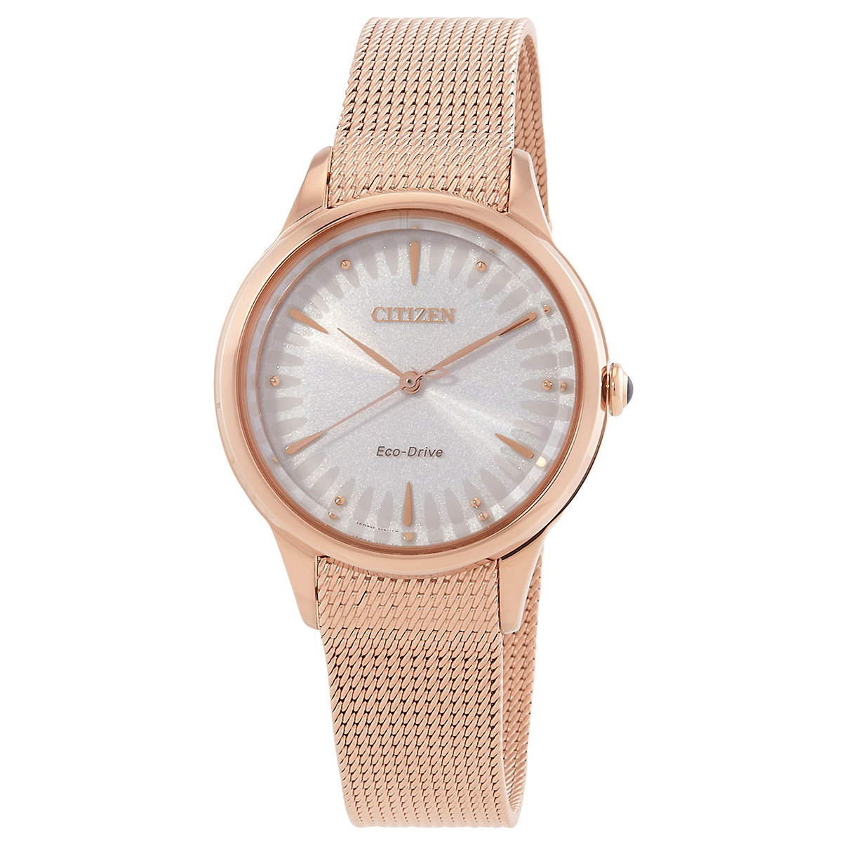Citizen L Series Eco-Drive White Dial Ladies Watch EM1153-88A