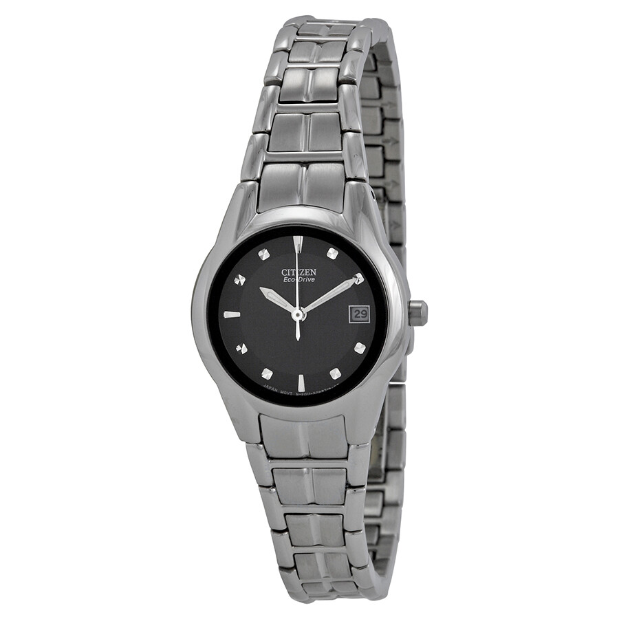 Citizen Ladies Eco Drive Stainless Steel Watch EW1410-50E - Eco-Drive ...