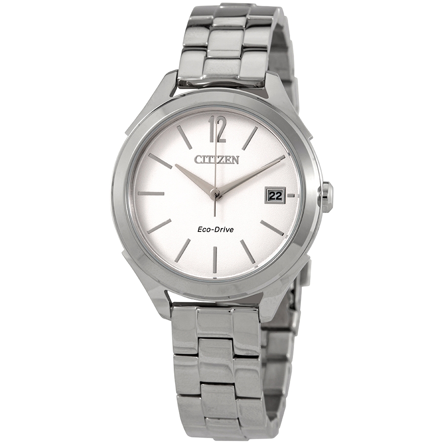 Citizen LTR Silver Dial Stainless Steel Ladies Watch FE6140-54A