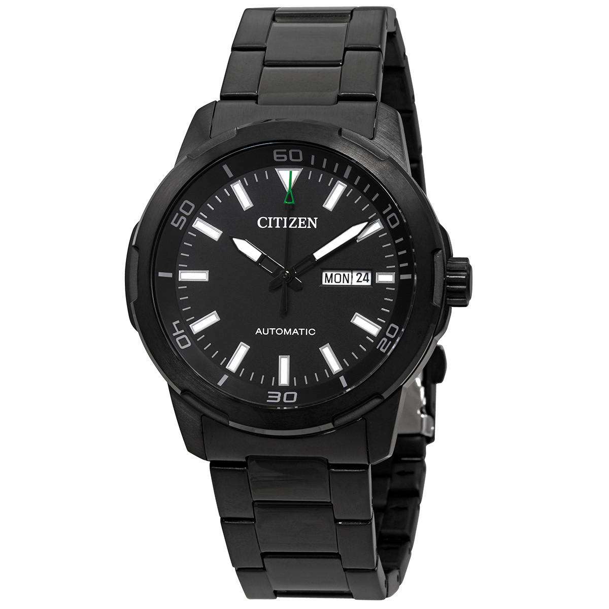 Citizen Mechanical Automatic Black Dial Men's Watch NH8375-82E