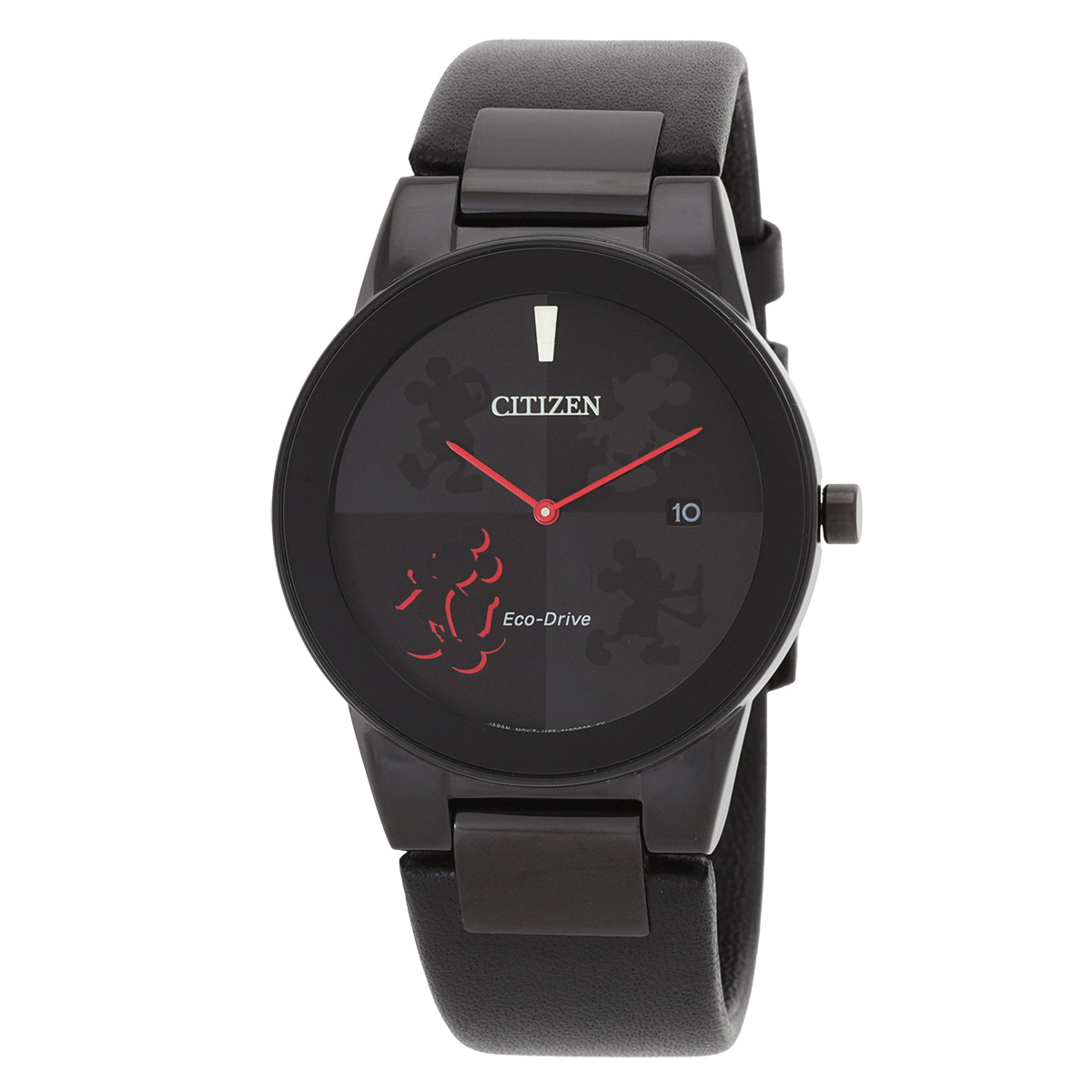 Citizen Mickey Mouse Eco-Drive Black Dial Men's Watch AU1069-06W
