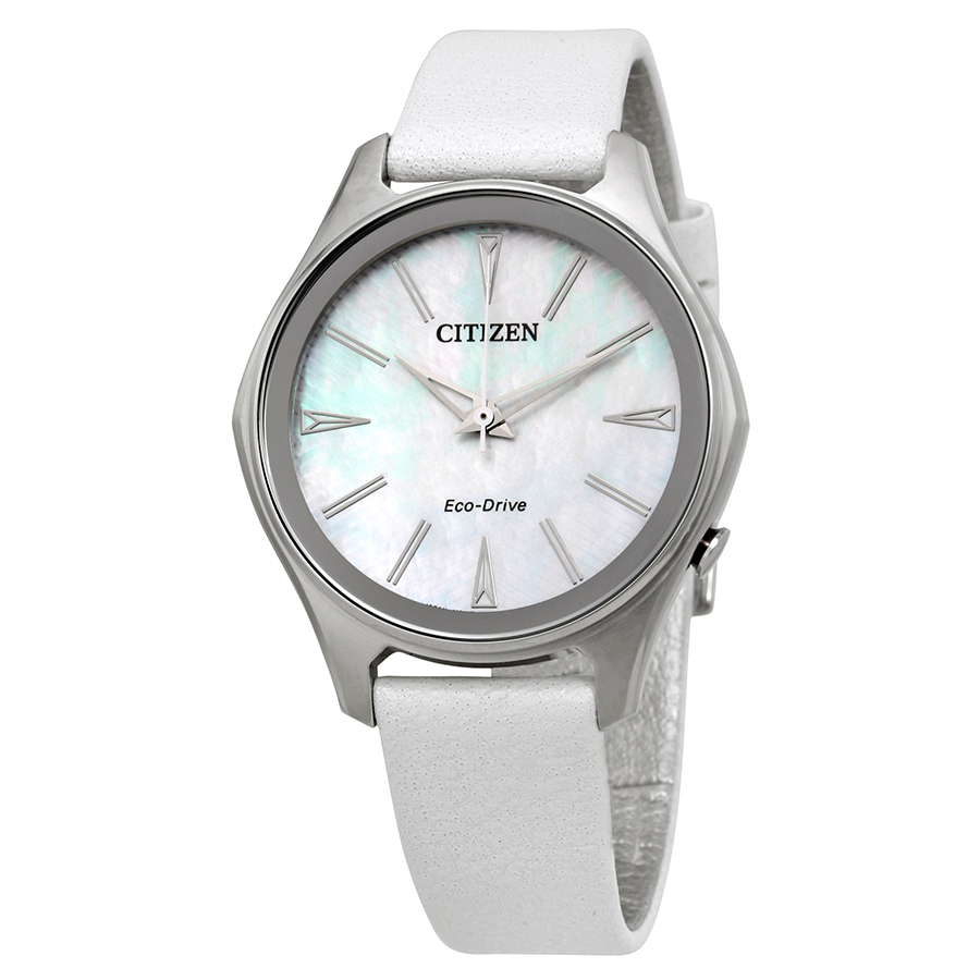 Citizen Modena Mother of Pearl Dial Ladies Watch EM0598-01D