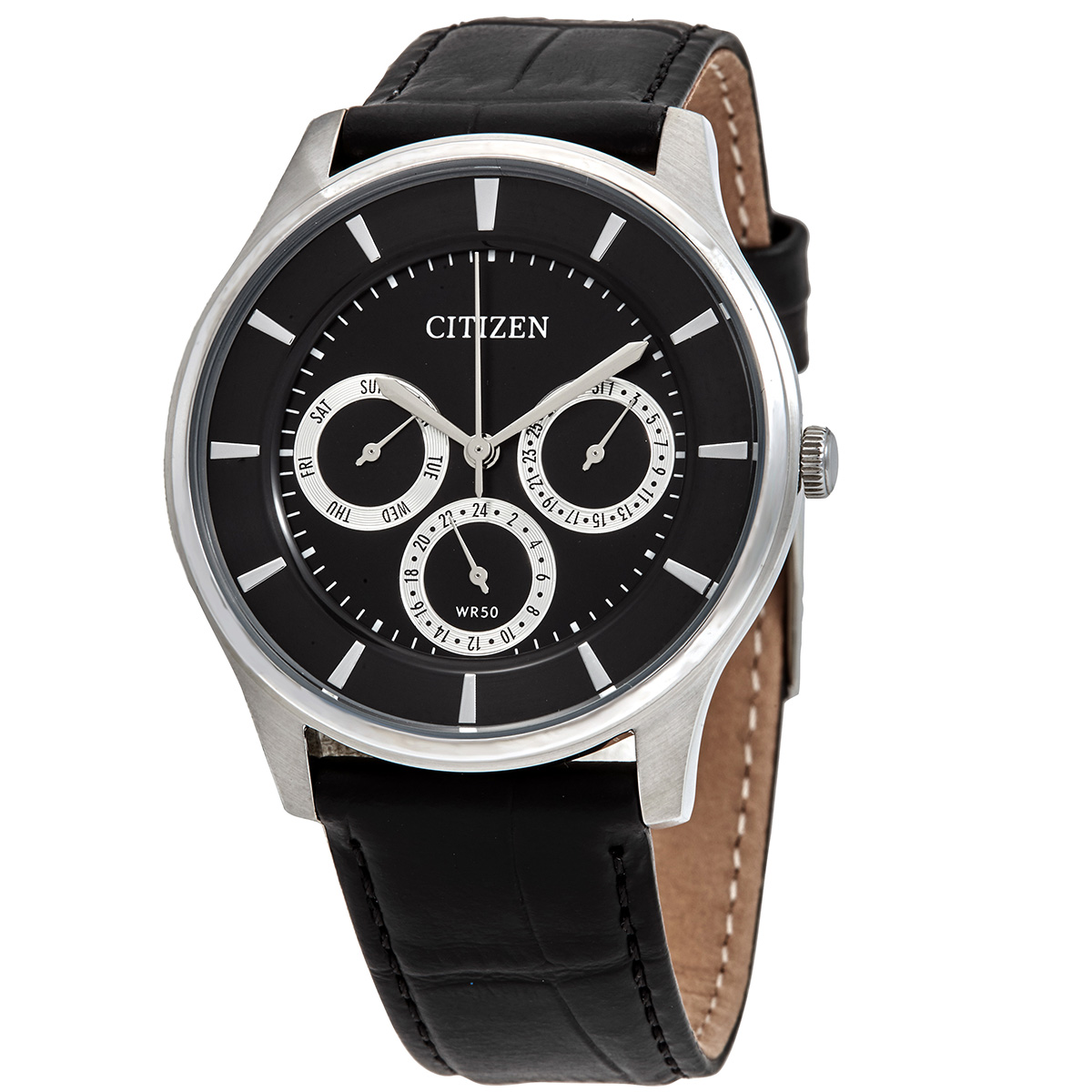 Citizen Multifunction Quartz Black Dial Men's Watch AG8351-01E