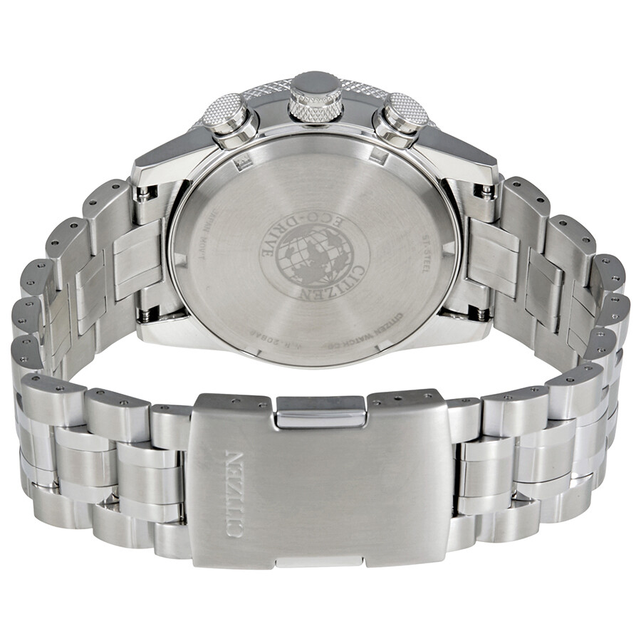 Citizen Nighthawk Chronograph Black Dial Men's Watch CA437052E