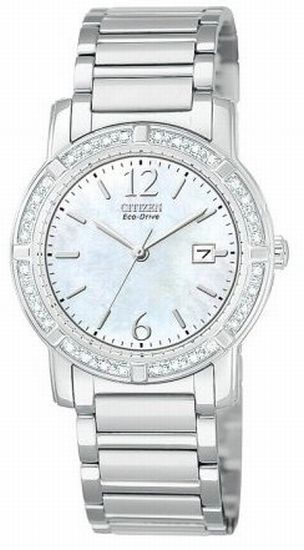 Citizen Palidoro Eco-Drive Mid-Size 32 Diamond Ladies Watch EW0900-56D