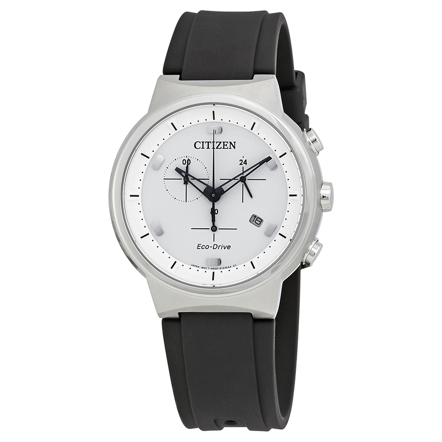Citizen Paradex Chronograph White Dial Men's Watch AT2400-05A