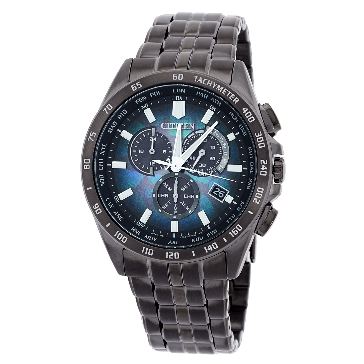 Citizen Perpetual Chrono A-T Alarm Quartz Men's Watch CB5878-56E