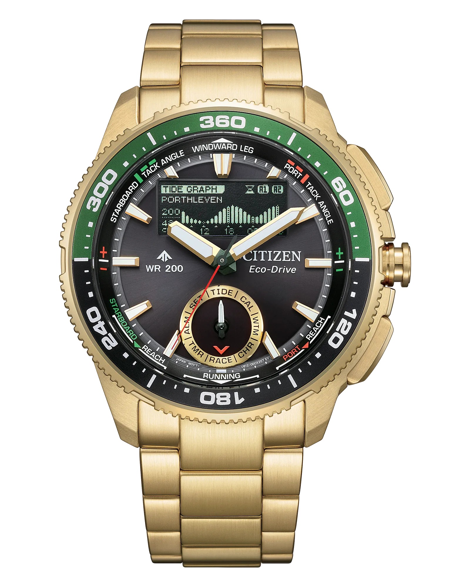 Citizen Promaster WaveTracker Perpetual Alarm Black Dial Men's Watch JV3002-51E