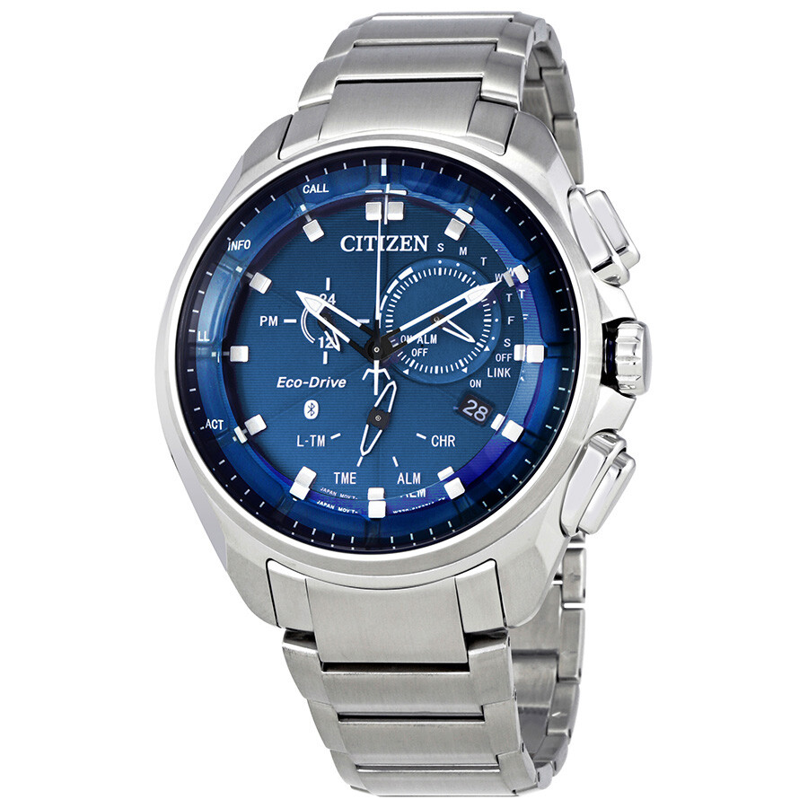Citizen Proximity Pryzm Bluetooth Blue Dial Men s Watch BZ1021 54L 