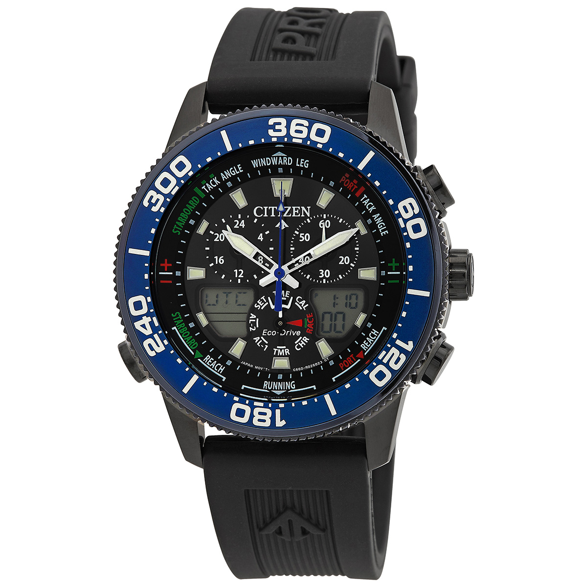Citizen Promaster Chronograph Analog-Digital Black Dial Men's Watch JR4065-09E