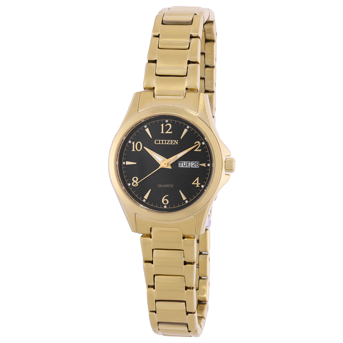 Citizen Quartz Black Dial Ladies Watch EQ0612-58E