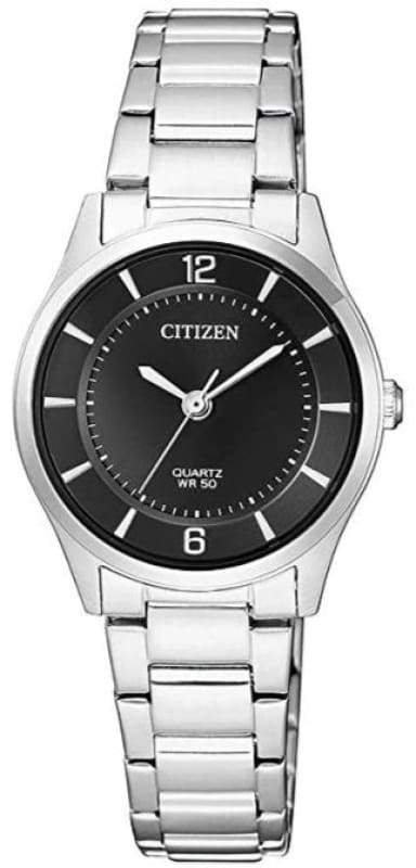 Citizen Quartz Black Dial Ladies Watch ER0201-81E
