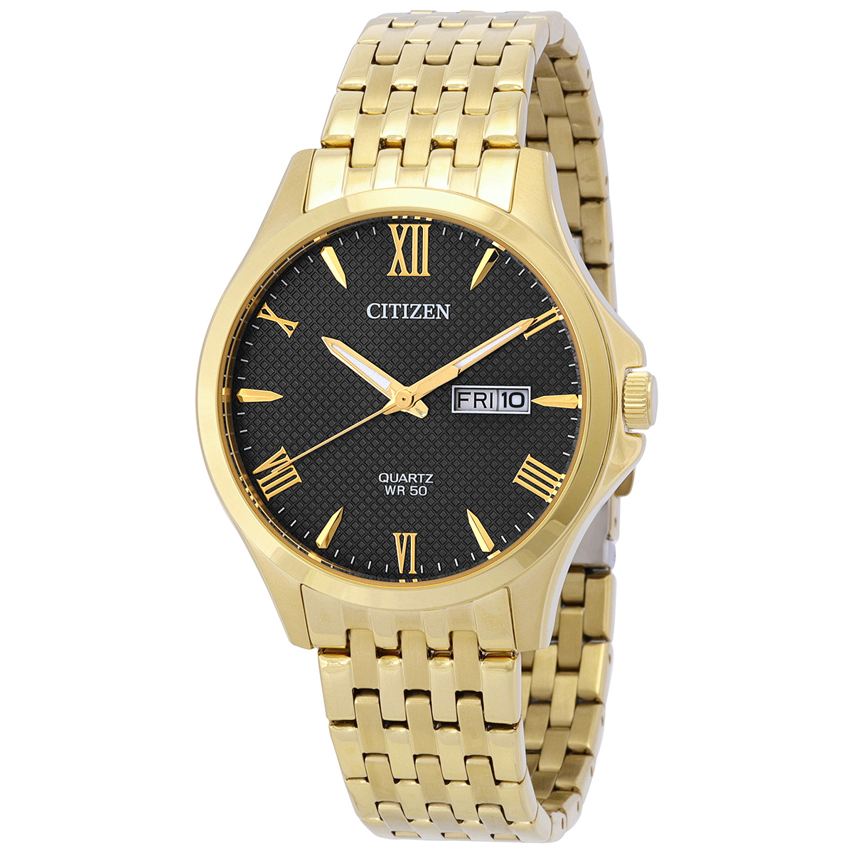 Citizen Quartz Black Dial Men's Watch BF2022-55H