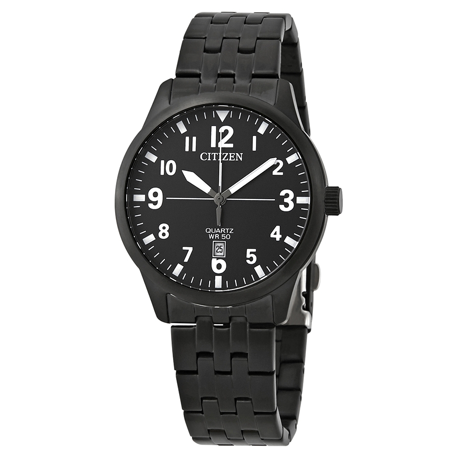 時計 CITIZEN Citizen Quartz Black Dial Men's Watch BI1055-52E 4974374261687
