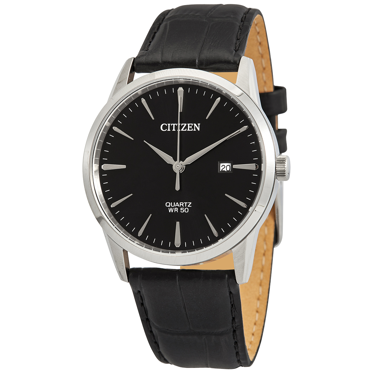 Citizen Quartz Black Dial Unisex Watch BI5000-10E