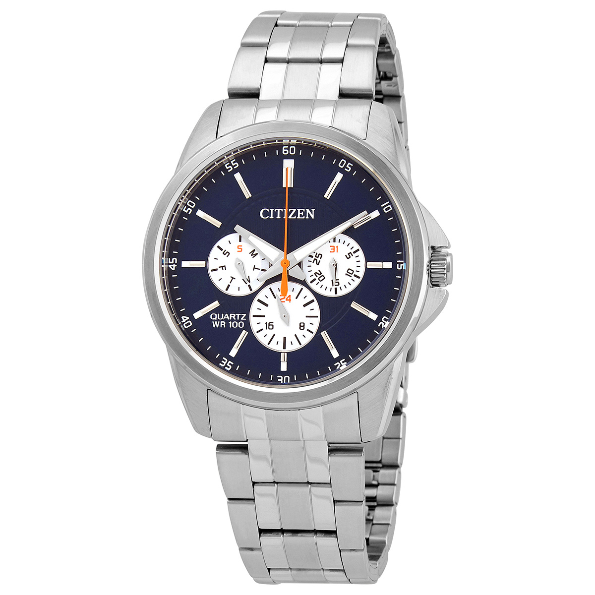 Citizen Quartz Blue Dial Men's Watch AG8340-58L