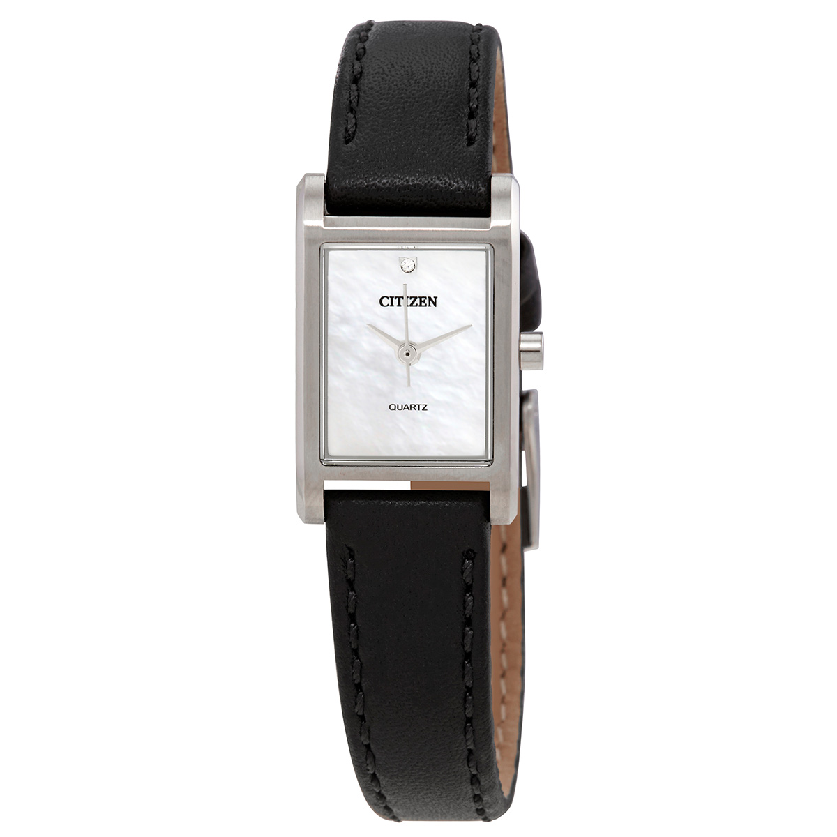 Citizen Quartz Diamond Mother of Pearl Dial Ladies Watch EJ6121-01D
