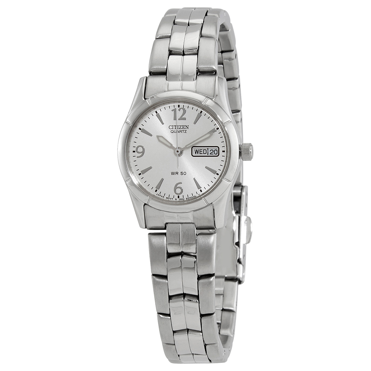Citizen Quartz Silver Dial Ladies Watch EQ0540-57A