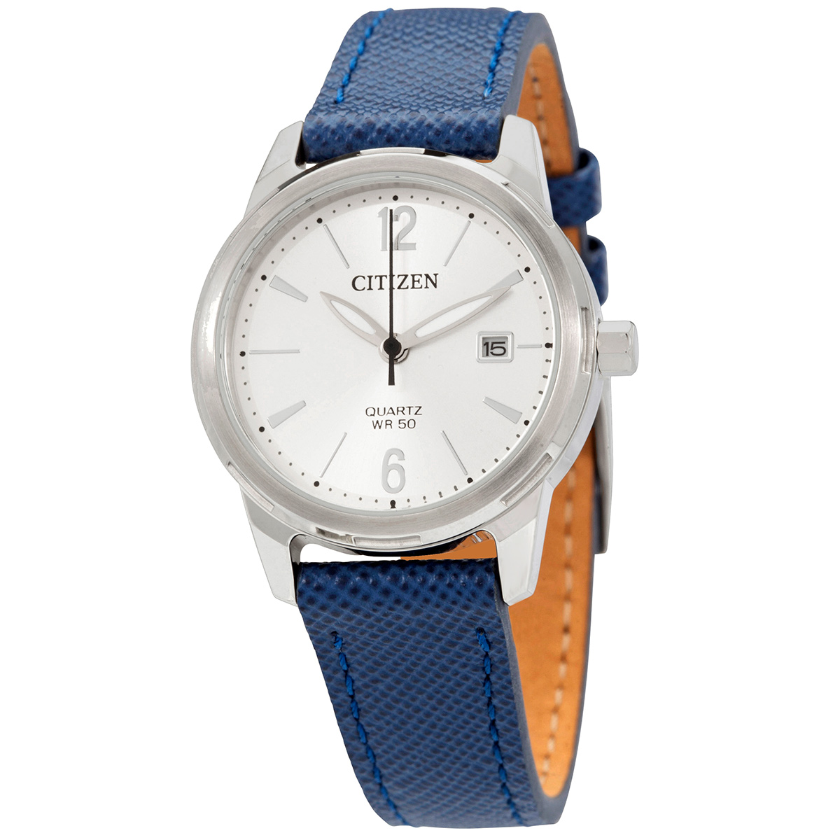 Citizen Quartz Silver Dial Ladies Watch EU6070-19A