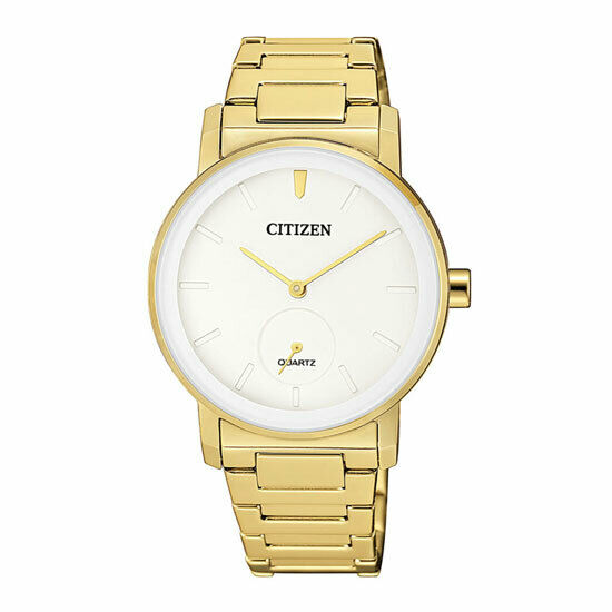 Citizen Quartz White Dial Gold-tone Ladies Watch EQ9062-58A