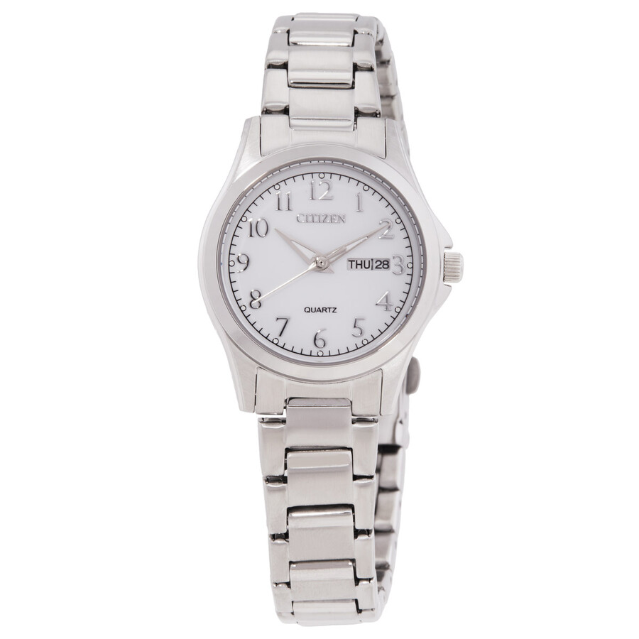 Citizen Quartz White Dial Ladies Watch EQ0610-53A 4974374342614