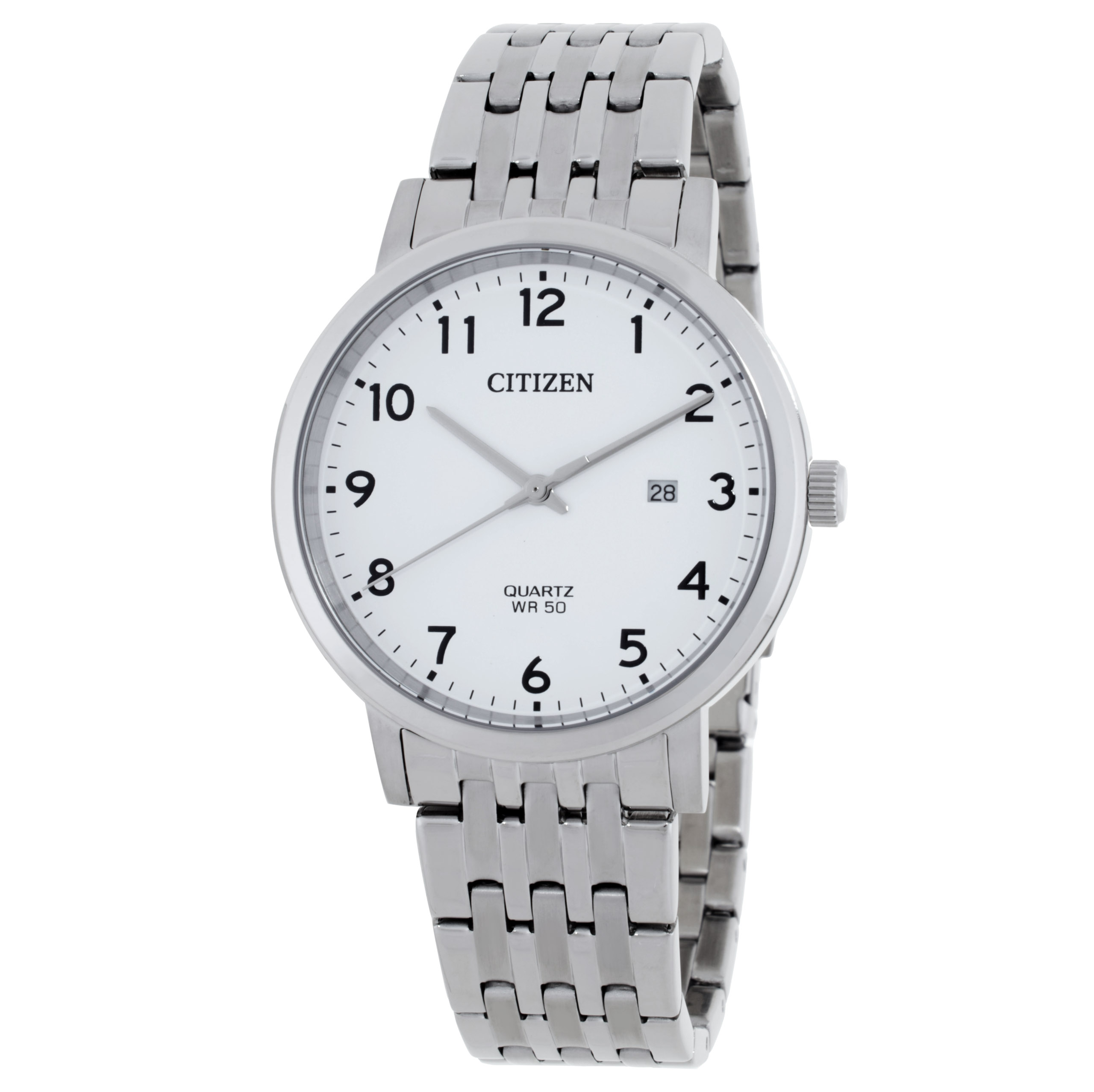 Citizen Quartz White Dial Men's Watch BI5070-57A