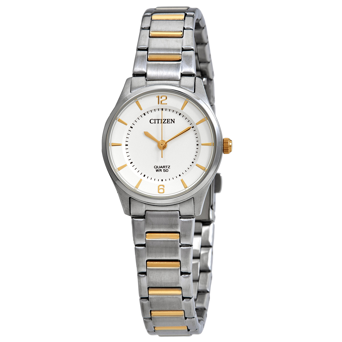 Citizen Quartz White Dial Two-tone Ladies Watch ER0201-72A