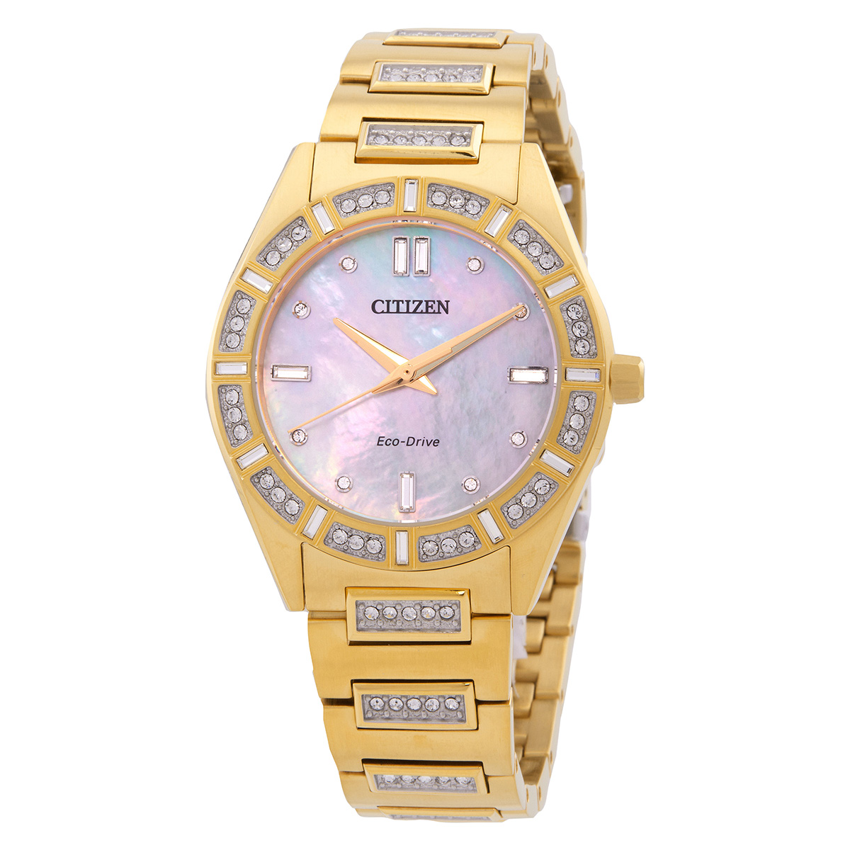 Citizen Silhouette Crystal Eco-Drive Ladies Watch EM1022-51D