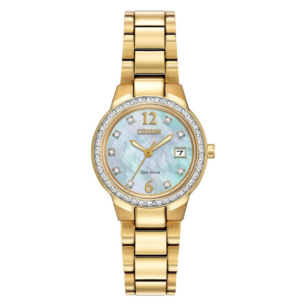 Citizen Silhouette Crystal Ladies Eco-Drive Watch EW1992-52D