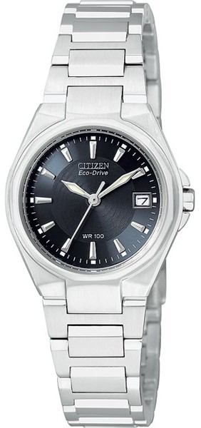Citizen Silhouette Ladies Eco Drive Stainless Steel Watch EW1380-59L