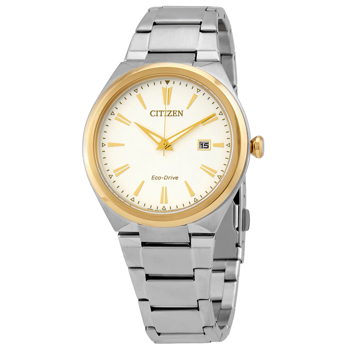 Citizen Silver Dial Eco-Drive Stainless Steel Men's Watch AW1374-51B