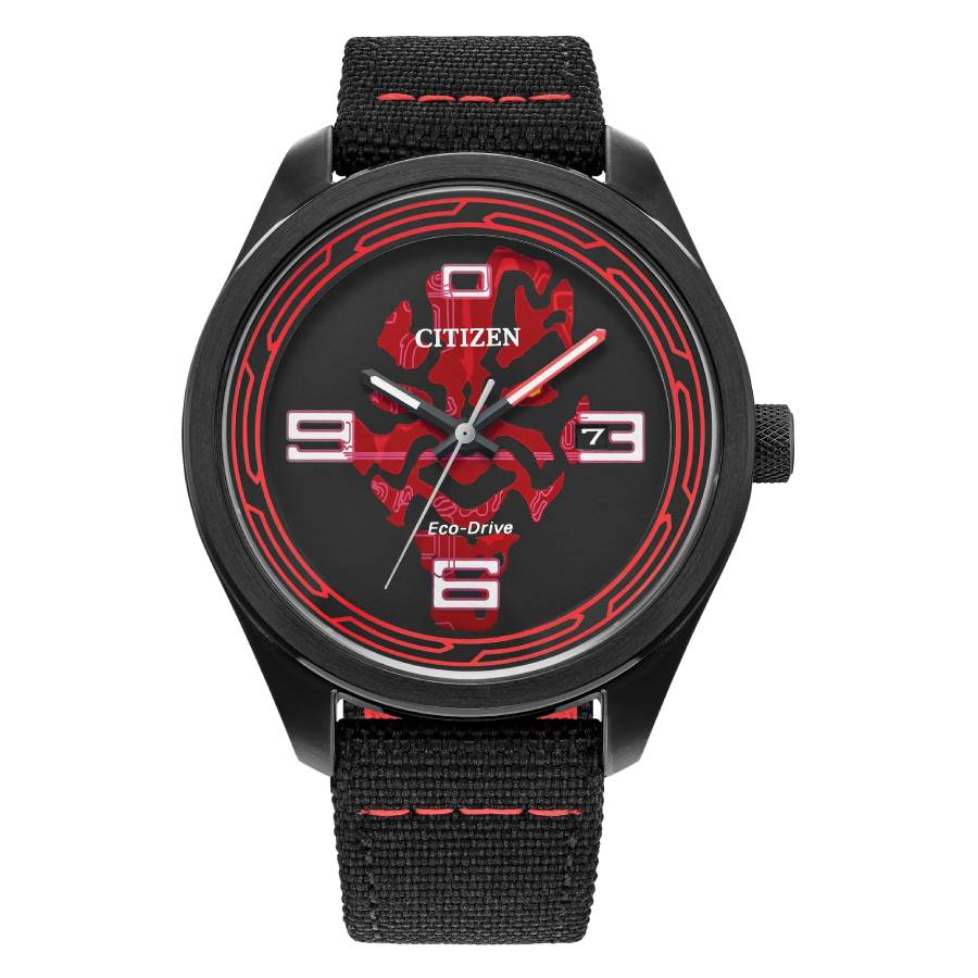 Citizen Star Wars Darth Maul Shadow Black Dial Men's Watch AW5006-01W