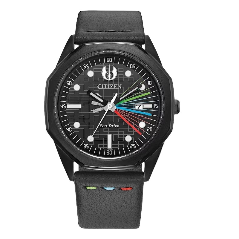 Citizen Star Wars Jedi Master Black Dial Men's Watch BM7498-00W