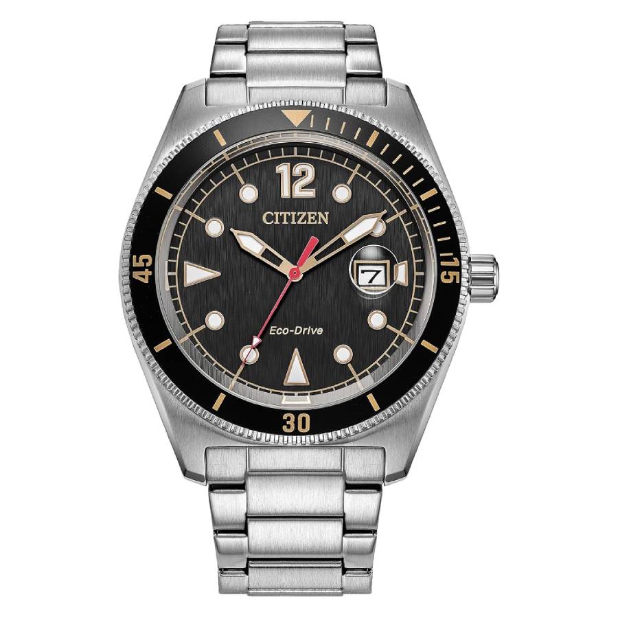 Citizen Terra Force Black Dial Men's Watch AW1766-51E