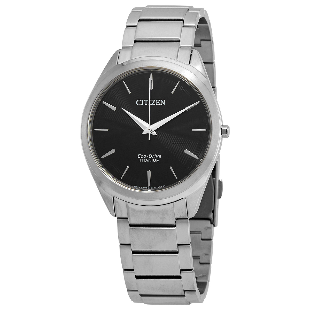 Citizen Titanium Black Dial Titanium Men's Watch BJ6520-82E