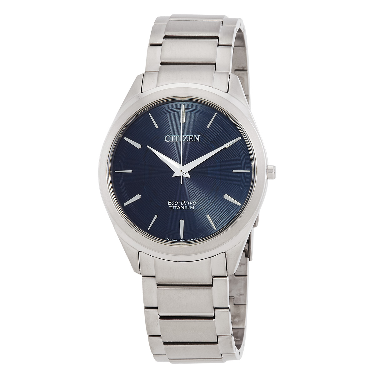 Citizen Titanium Quartz Blue Dial Titanium Men's Watch BJ6520-82L