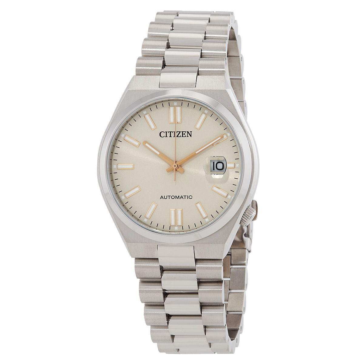 Citizen Tsuyosa Automatic Beige Dial Men's Watch NJ0151-88W