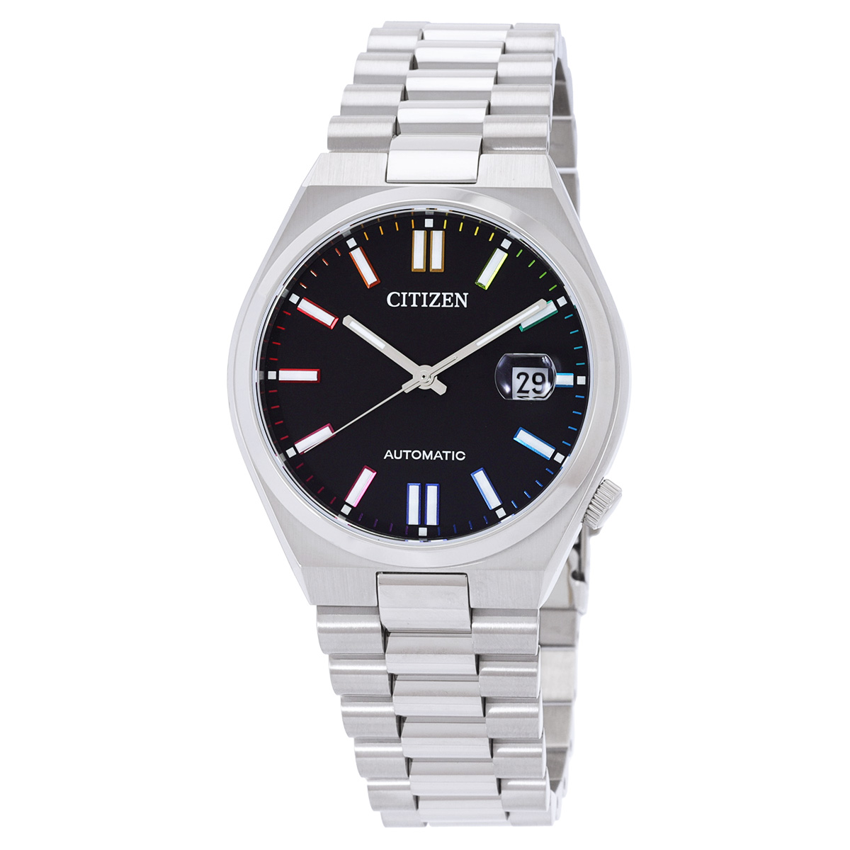 Citizen Tsuyosa Automatic Black Dial Men's Watch NJ0151-53E