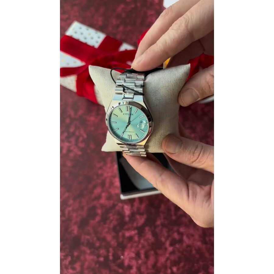 Citizen Tsuyosa Automatic Ice Blue Dial Men's Watch NJ0151-88M