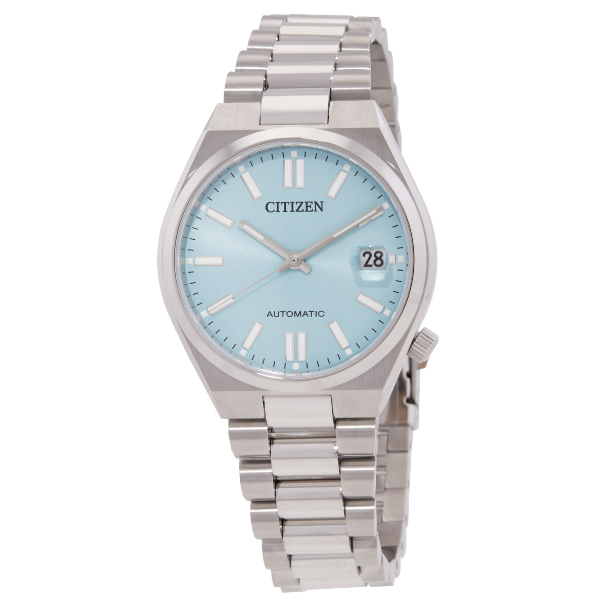 よしお Citizen Tsuyosa Automatic Ice Blue Dial Watch NJ0200-50L