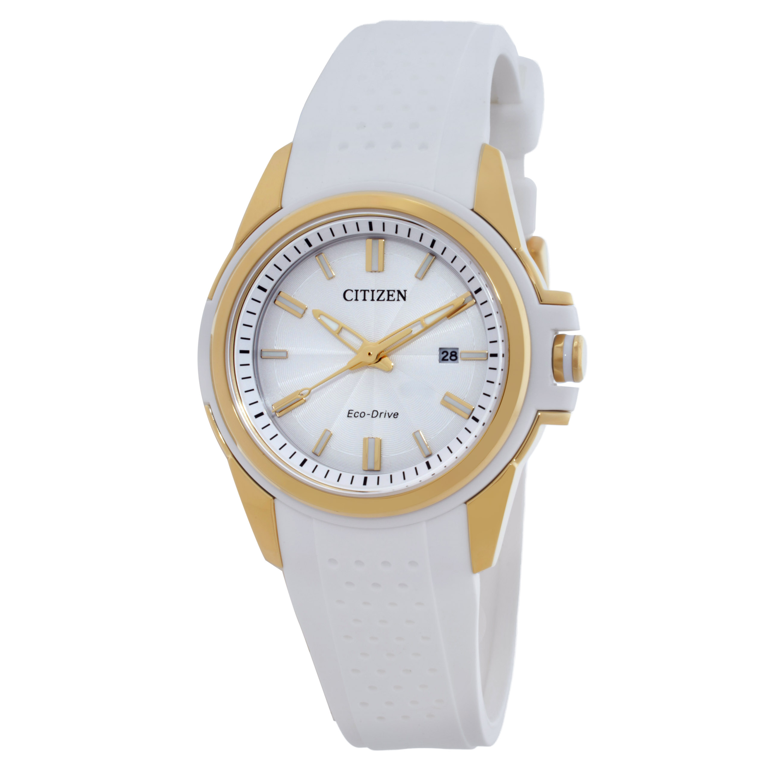 Citizen Veya White Dial Ladies Watch FE1262-03A