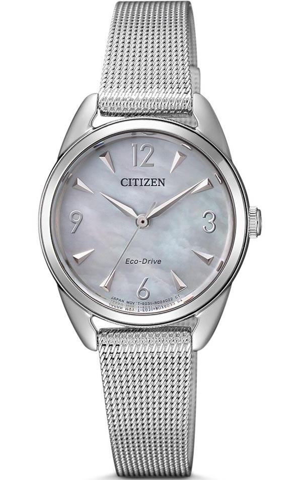 Citizen Eco-Drive Mother of Pearl Dial Ladies Watch EM0681-85D
