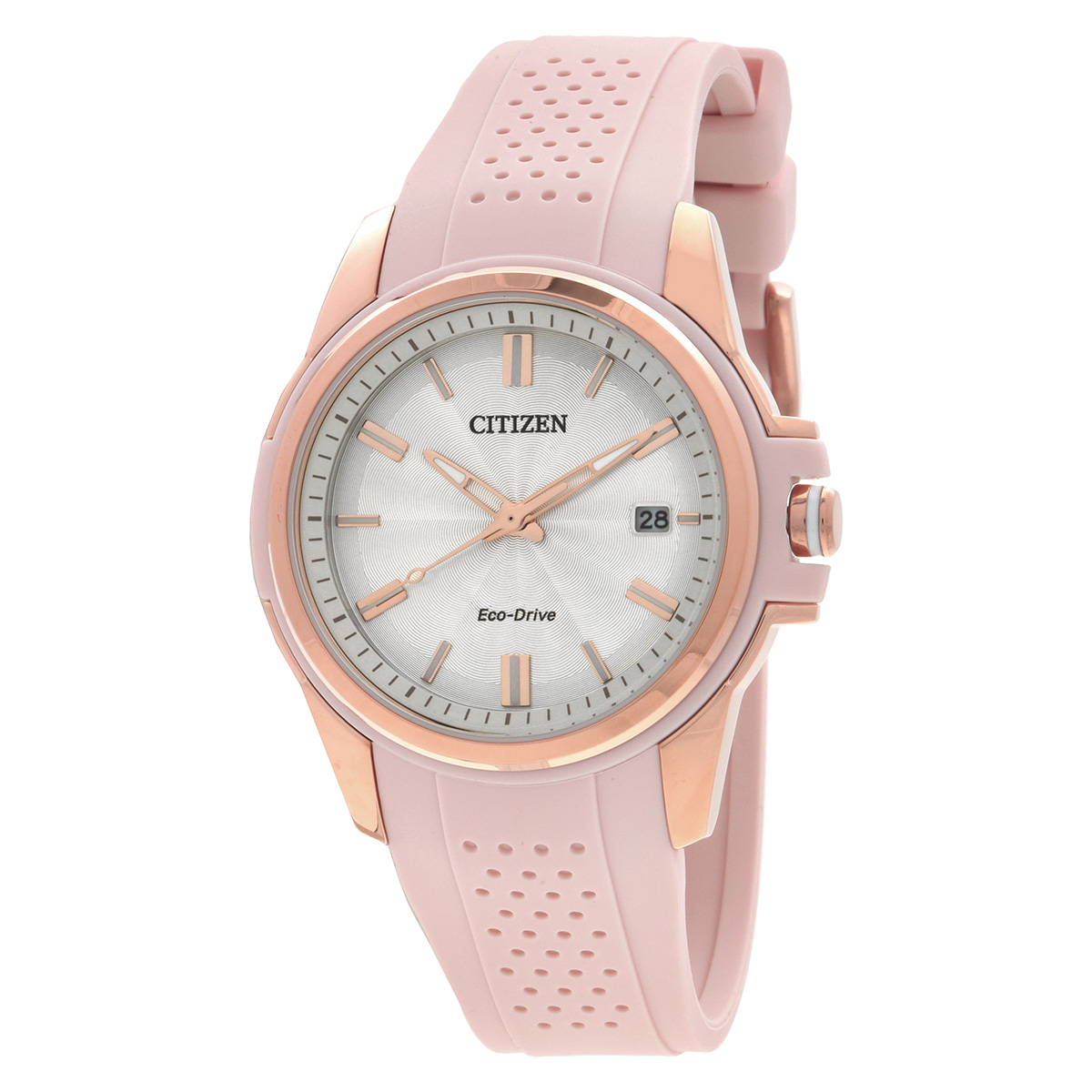 Citizen Weekender Eco-Drive Beige Dial Ladies Watch FE6138-05B